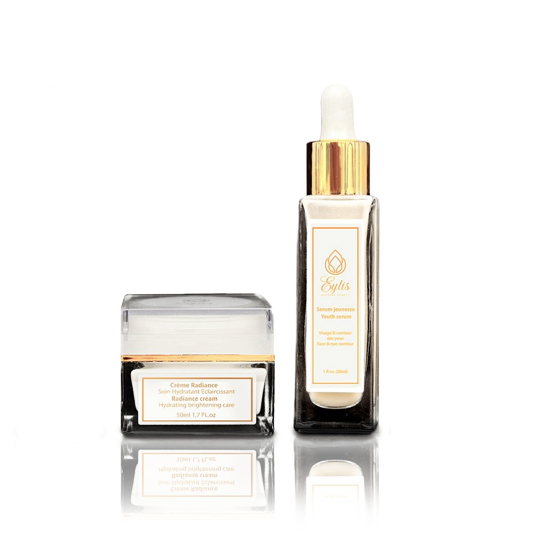 DUO DE LUXE ( CRÈME RADIANCE DE JOUR + SÉRUM JEUNESSE ANTI AGE )